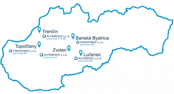 AB Diagnostik mapa pracovísk